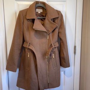 Tan Pea Coat